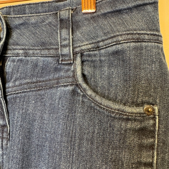 Ronen Chen Denim | Mid Rise VTG Indigo Soft Stretch Skinny Jeans - Picture 5 of 14